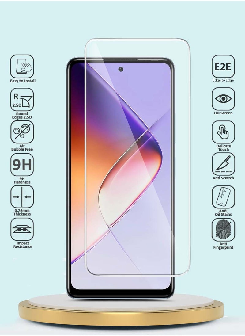 Infinix Note 40X 5G 2024 Premium Series Curved Edges 9H 2.5D Tempered Glass Screen Protector - Clear - pzsku/Z53EE7A3418240F7E77F9Z/45/_/1727705555/5864c036-e0e8-433e-87e5-d5b7c203a61f