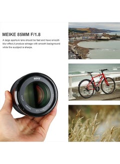 Meike 85mm f1.8 Large Aperture Full Frame Auto Focus Telephoto Lens for Canon EOS EF Mount Digital SLR Camera Compatible with APS C Bodies Such as 1D 5D3 5D4 6D 7D 70D 550D 80D  - Image 4
