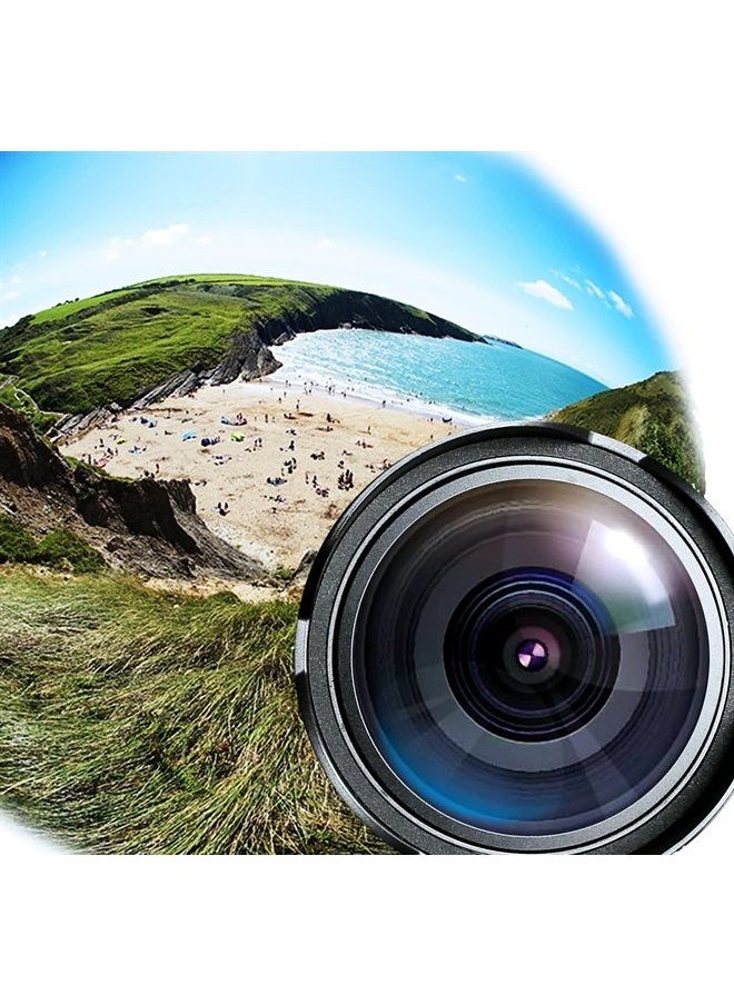 Meike - 7.5mm f2.8 RF-Mount Ultra Wide Circular fisheye Lenses Manual Focus Fixed Prime APS-C Lens Compatible with Canon EOS-R EOS-RP R5 R5C R6 R7 R10 Mirrorless Camera - Image 1