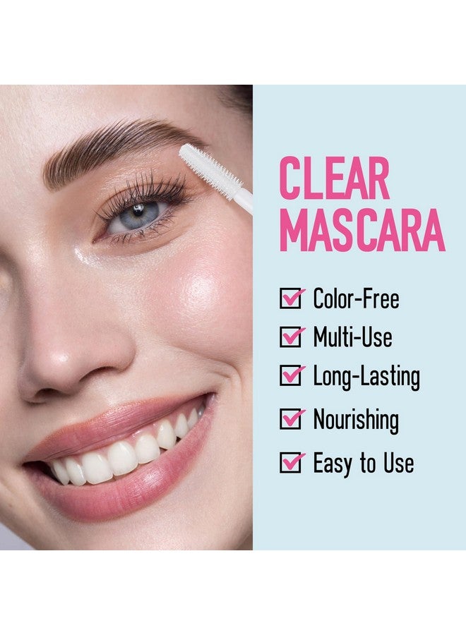 كيدا برايمر ماسكارا شفاف من KYDA للرموش والحواجب، مرطب، خفيف الوزن، برايمر طبيعي لترطيب الرموش - نباتي، خالٍ من القسوة - Image 3