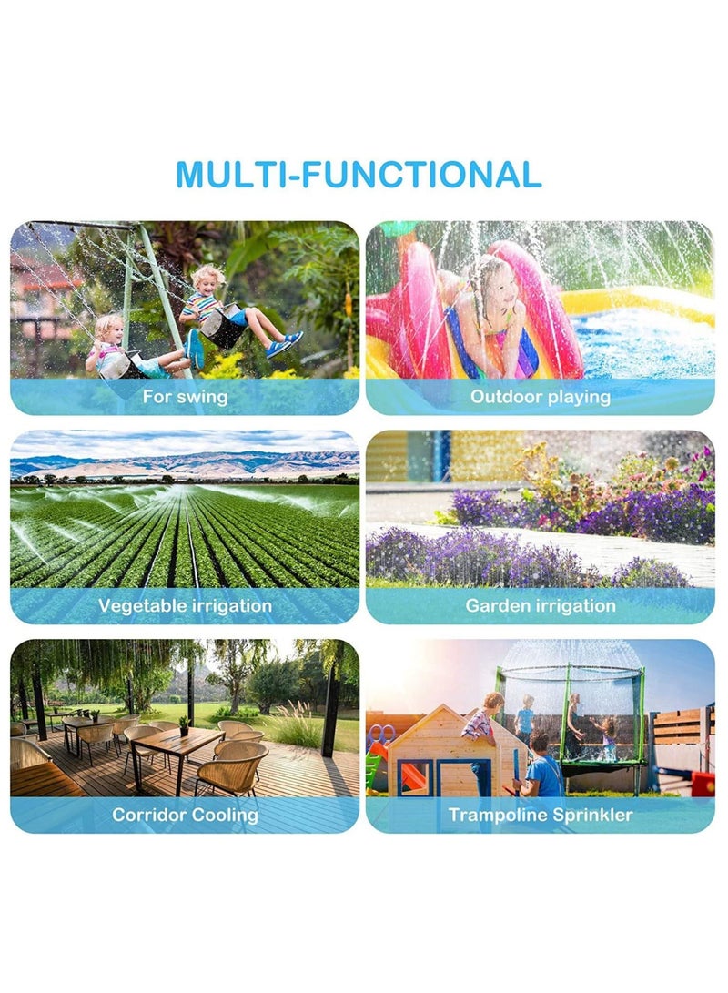 آنا حديقة خارجية بركة سباحة مدينة ألعاب مائية مع ترامبولين ورذاذ مائي - Image 5