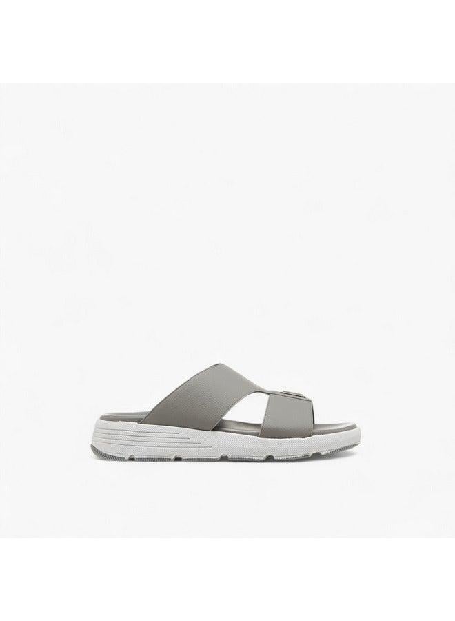 لو كونفورت صنادل رجالية مريحة سهلة الارتداء بلمسة معدنية - Image 2