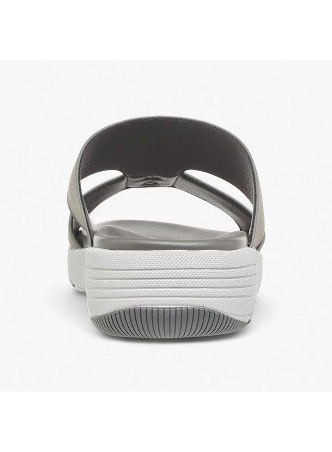 لو كونفورت صنادل رجالية مريحة سهلة الارتداء بلمسة معدنية - Image 5