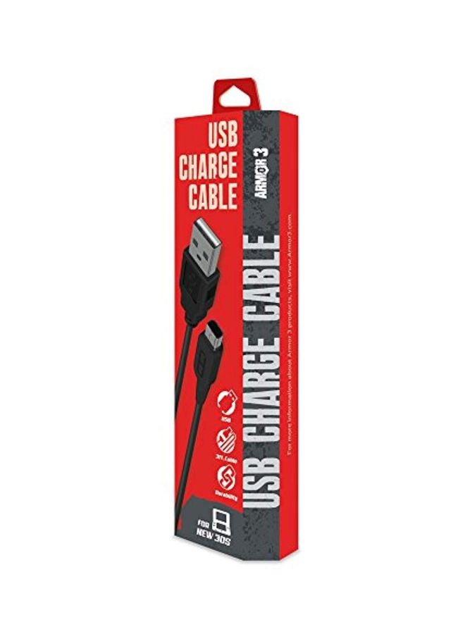 ARMOR USB Chargeing Cable For New 2DS XL/ New 3DS/ New 3DS XL/ 2DS/ 3DS XL/ 3DS/ DSi XL/ DSi - Image 2