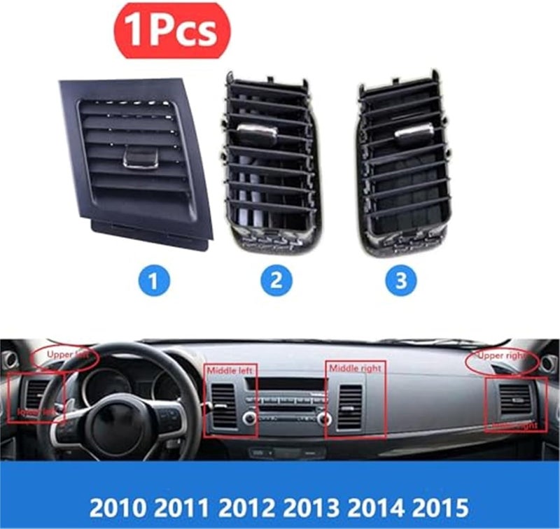 Yurefax Air Conditioning Outlet for Mitsubishi Lancer EX - Image 5