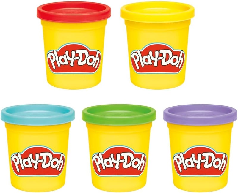 Play-Doh 5 Pack Back to School Set - 3 Ounce Cans for Kids 2+ - Image 2