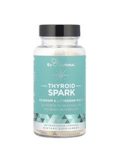 Eu Natural Eu Natural, Thyroid Spark, Selenium & L-Tyrosine Multi, 60 Vegetarian Capsules  - Image 1
