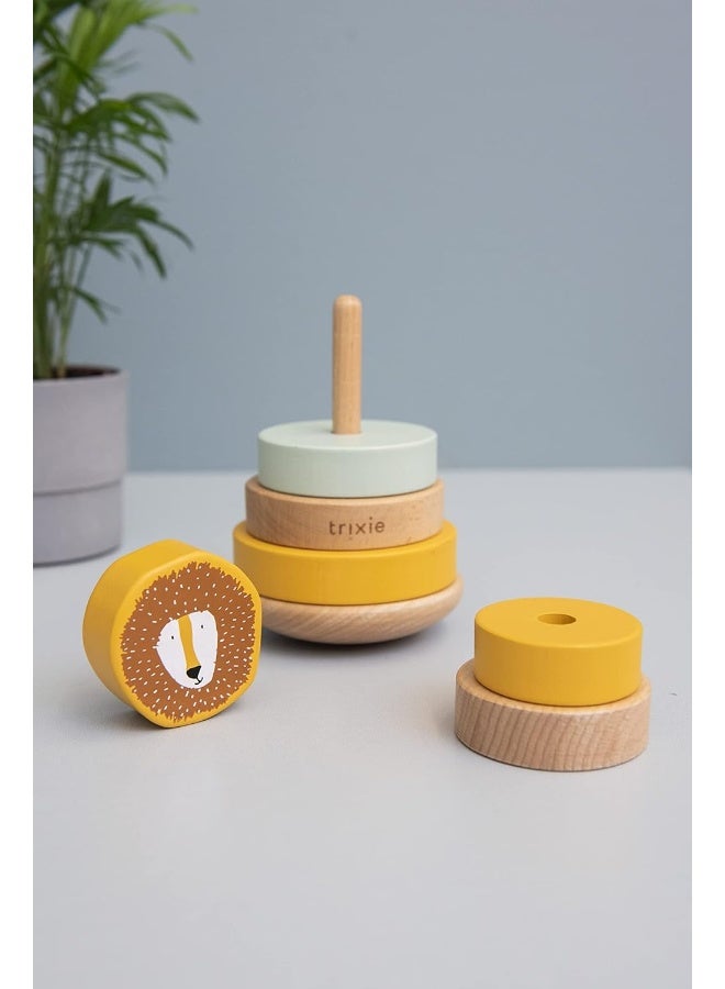 Trixie Wooden stacking toy - Mr. Lion - Image 2