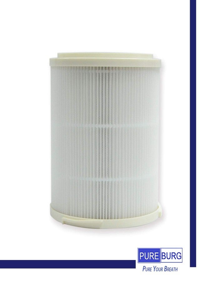 PUREBURG فلتر بديل من بيوربيرغ متوافق مع جهاز تنقية الهواء إنتي NY-BG55، عبوة واحدة، فلتر H13 HEPA رباعي المراحل، فلتر كربون نشط، ينظف الهواء من الغبار والمركبات العضوية المتطايرة والروائح والجسيمات الدقيقة PM2.5 والدخان - Image 3