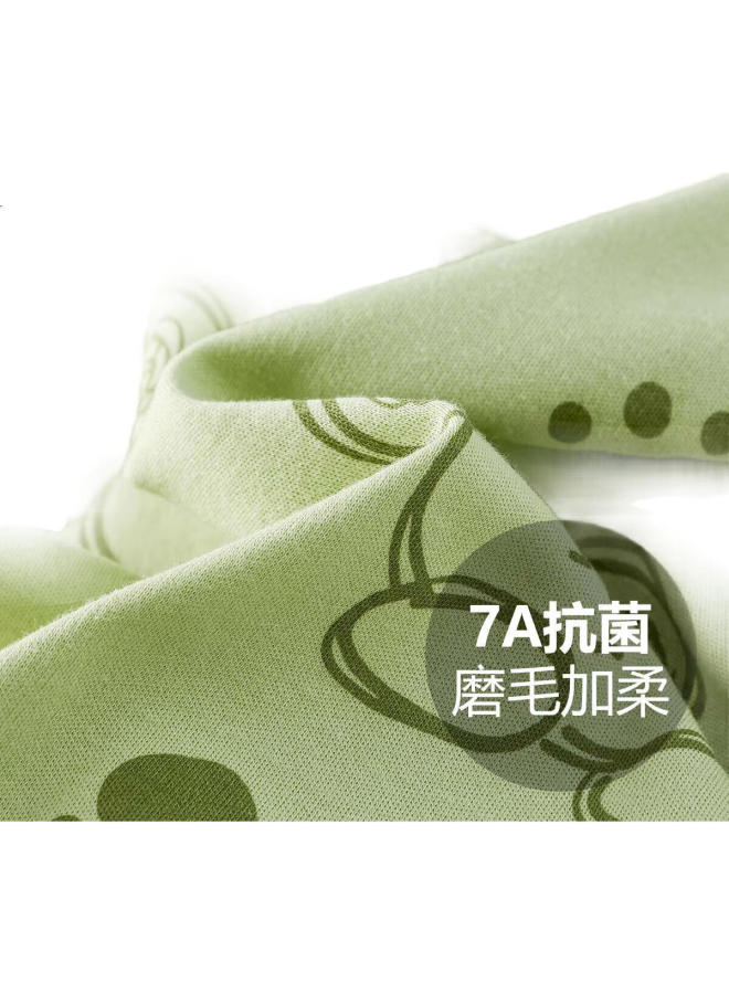 Doxiluka Card Newborn Baby Clothes Spring And Autumn Style Unisex Baby Romper Cartoon Crawling Suit Ha Yi Tender Green Stripe Animal 59 - Image 3