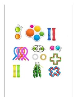 Generic Simple Dimple Mini Bubble Ergonomic Stress Relief Sensory Fidget Toy Set 