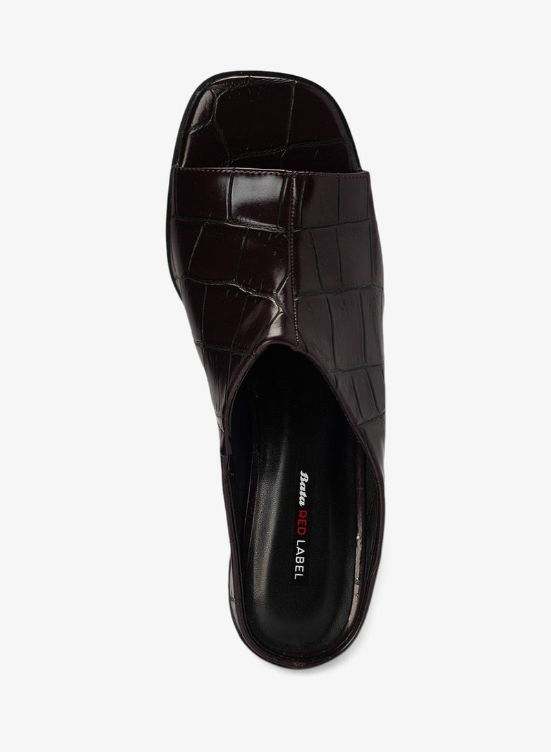 Bata Cut‑Out Block Heel Sandals - Image 4