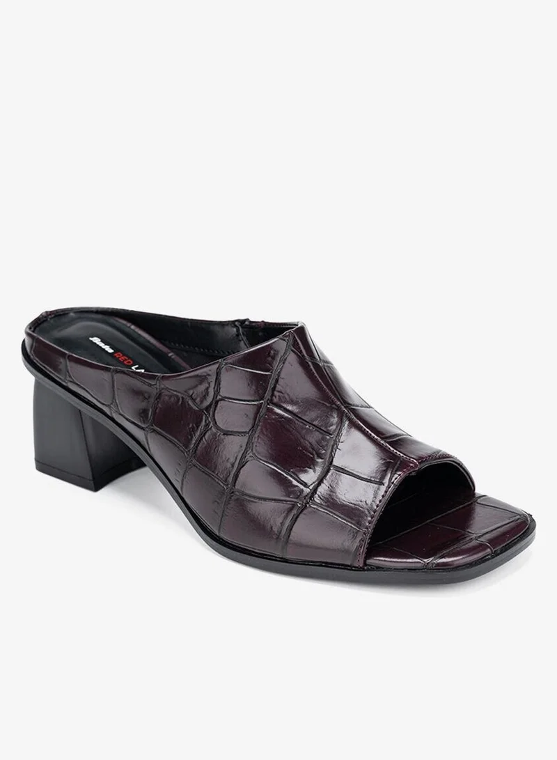 Bata Cut‑Out Block Heel Sandals