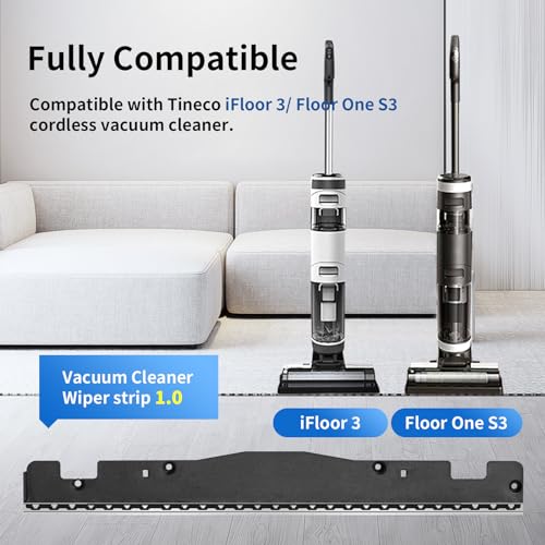 keluke Vacuum Replacement Parts Wiper Strip Compatible with Tineco iFloor 3/ Floor One S3 Cordless Vacuum Cleaners,Wet Dry Vacuum Cleaner Accessories - Image 3