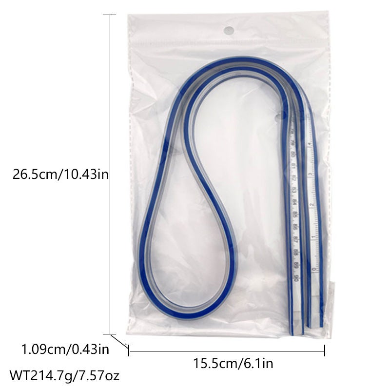 Generic 50CM Flexible Curve Ruler Drafting Wholesale 90CM Bags 