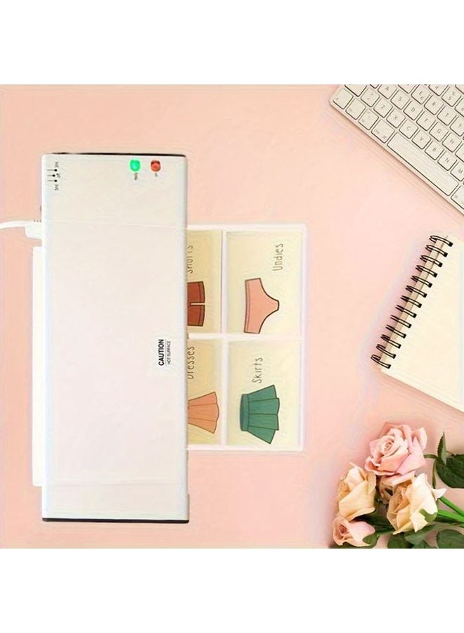 20 Sheets A4 Plastic Laminated Protective Film Covers 5 Mil Thick For Documents - Image 1