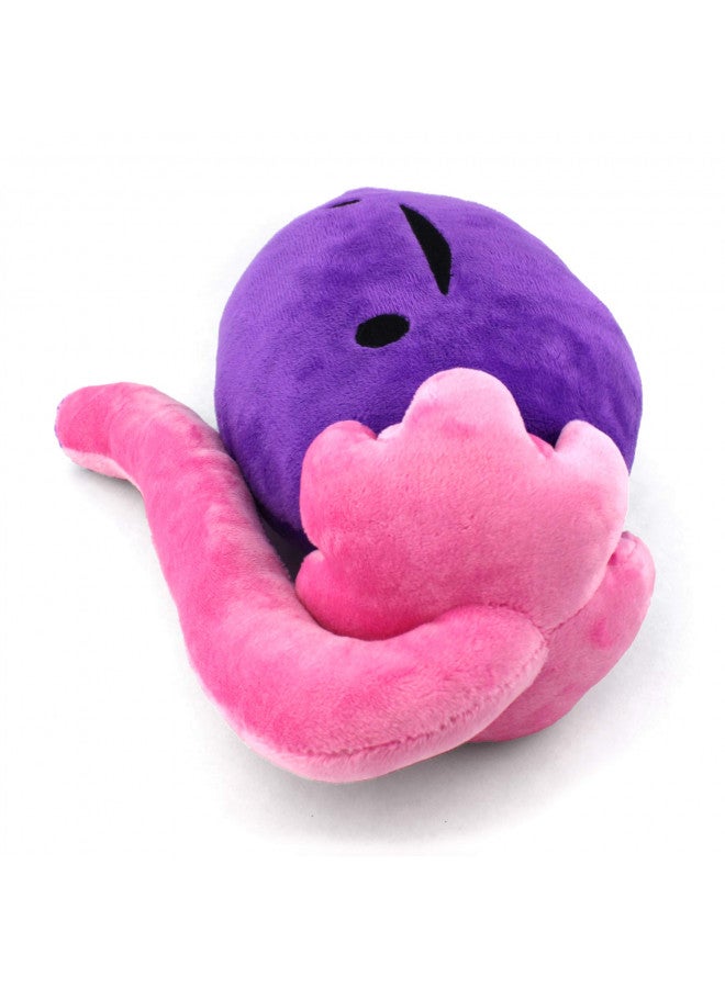 I Heart Guts Ovary Plush - OVA Achiever! - 10" Ovarian Cancer IVF Gift Stuffed Toy - Image 5