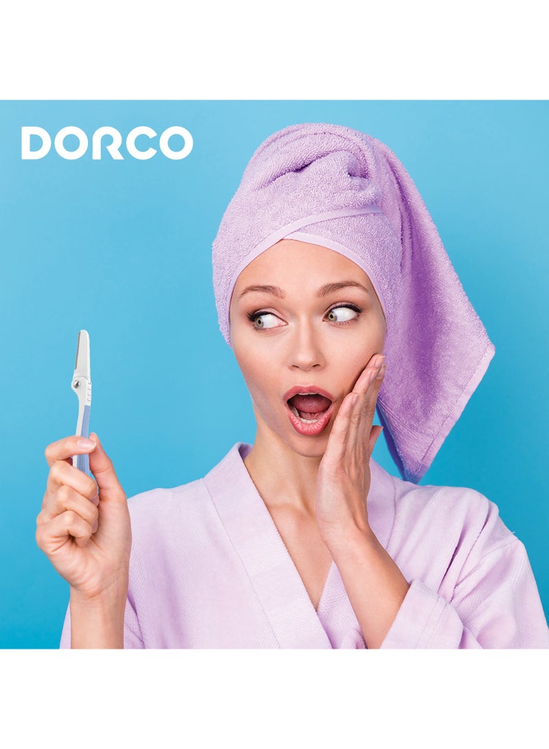 DORCO شفرة حلاقة نسائية شاي سيف القابلة للتصرف - Image 3