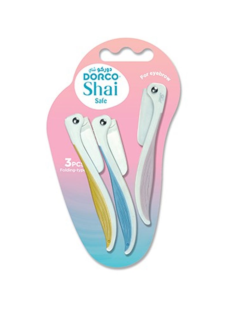 DORCO شفرة حلاقة نسائية شاي سيف القابلة للتصرف - Image 1