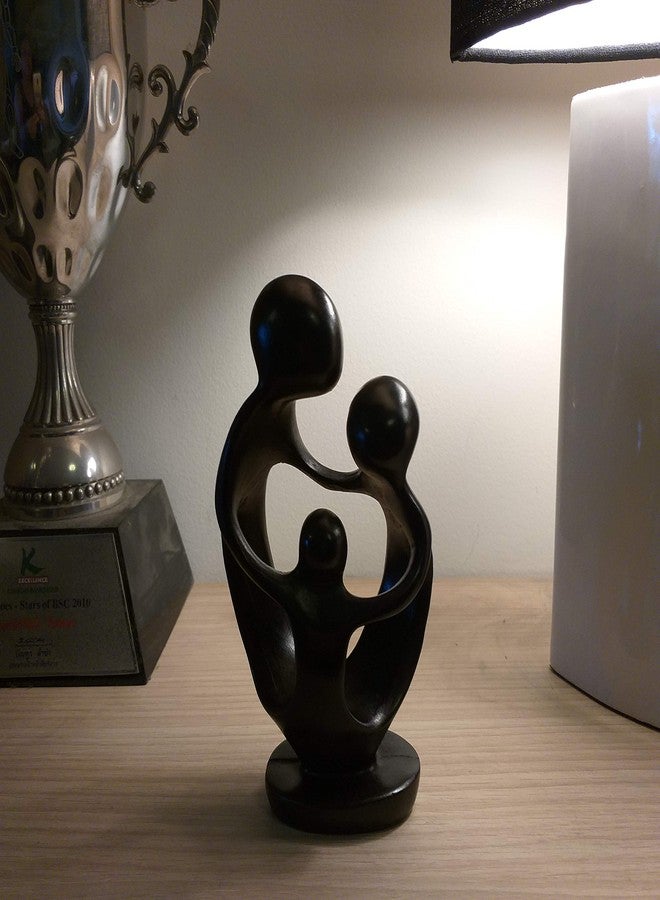 Cozinest Mother and Child Figurine Abstract Mom Dad Family Love Sculpture Small Resin Statue Home Decor Or Gift (6.5" : Family) - Image 5