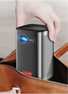 باينتيك جهاز عرض واي فاي ذكي BYINTEK P70 ، بطارية 8000mAh ، تركيز تلقائي ، Android 9.0 ، دعم ثلاثي الأبعاد ، شاشة Wi-Fi ، شاشة مزامنة سلكية ، مع حامل ثلاثي القوائم وحقيبة تخزين  - Image 2