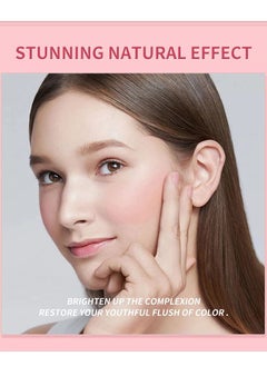 SYOSI Blush Stick Set Matte Cream Blush Stick for Cheeks, Eyes, and Lips Natural Makeup Waterproof Long Lasting  - Image 5
