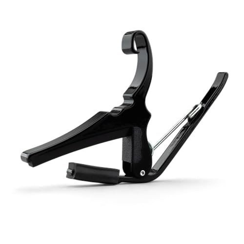 Kyser QuickChange Guitar Capo for 6string acoustic guitars Black KG6BA - Image 3