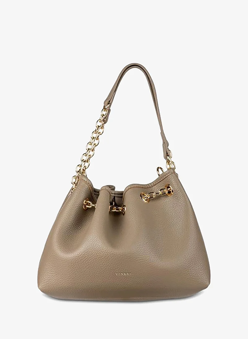 Women Chain Detailed Hobo Bag