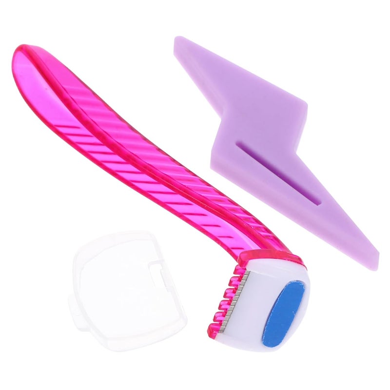 Merryhapy Pink Silicone Bikini Shaver For Women Hair Removal And Trimmer - Image 1