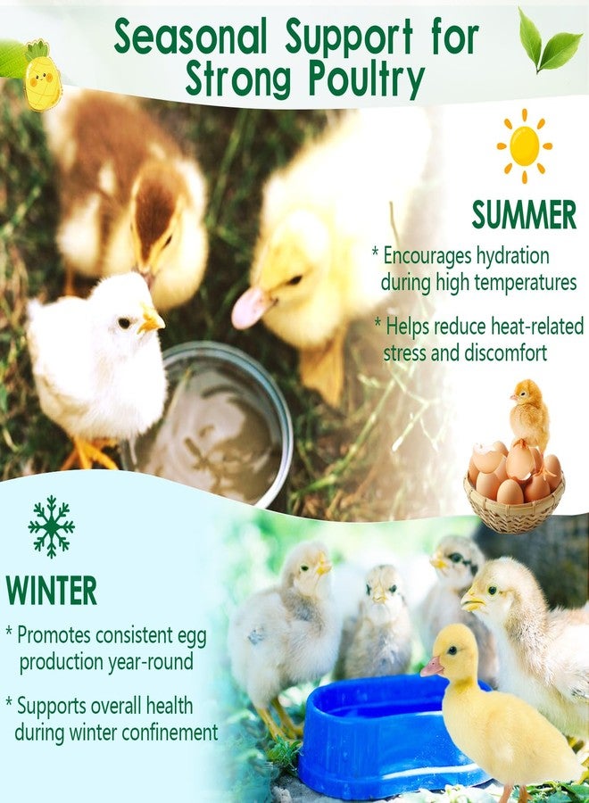 Yakucho Chicken Electrolytes, Vitamins & Probiotics – Poultry Supplement for Hydration, Immunity & Gut Health – for Chickens, Ducks, Turkeys – 8.8oz Powder – All Ages Formula - Image 4