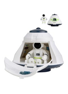Excefore Astronaut Space Ship Shuttle Rocket Pretend Play Set City Space Mars Exploration Space Shuttle Toy Kit  - Image 1