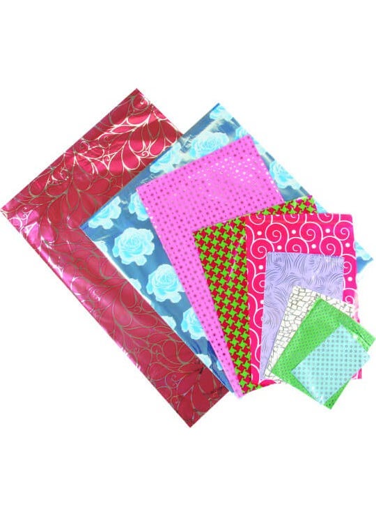 SAN Metalized Gift Bag with Tape 35X50 cm 100 Pieces 