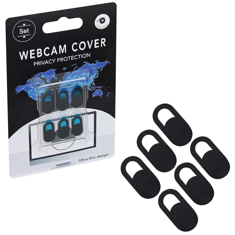 Careflection || Webcam Cover Slider,Ultra Thin Laptop Camera Cover Slider Blocker Compatible | Notebook Laptop PC & Smartphone Mobile - (Total 6 Pcs) - Image 1