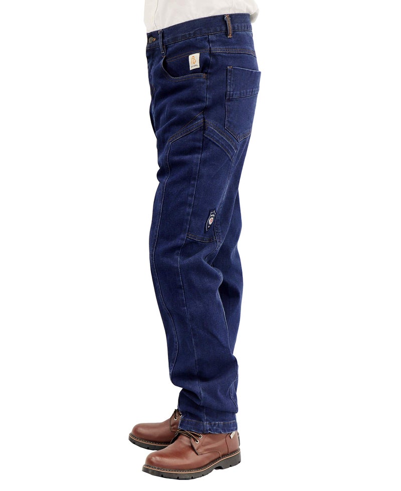 BOCOMAL FR Pants for Men Flame Resistant 11oz Denim 7 Pockets Fire Retardant Jeans