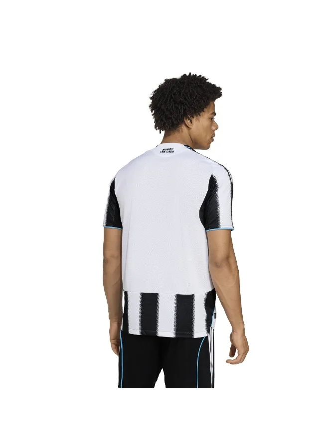 adidas قميص نيوكاسل يونايتد للرجال أسود قصير الأكمام