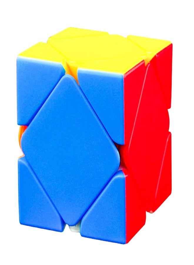 D ETERNAL Skewb High Speed Stickerless Puzzle Cube ,Pack Of 1, Teen - Image 1
