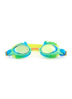 Bling2O Dylan Phoenix Green Kids Swimming Goggles - Ages 5+ - Anti Fog, No Leak, Non Slip, UV Protection - Hard Travel Case - Lead and Latex Free  - Image 3