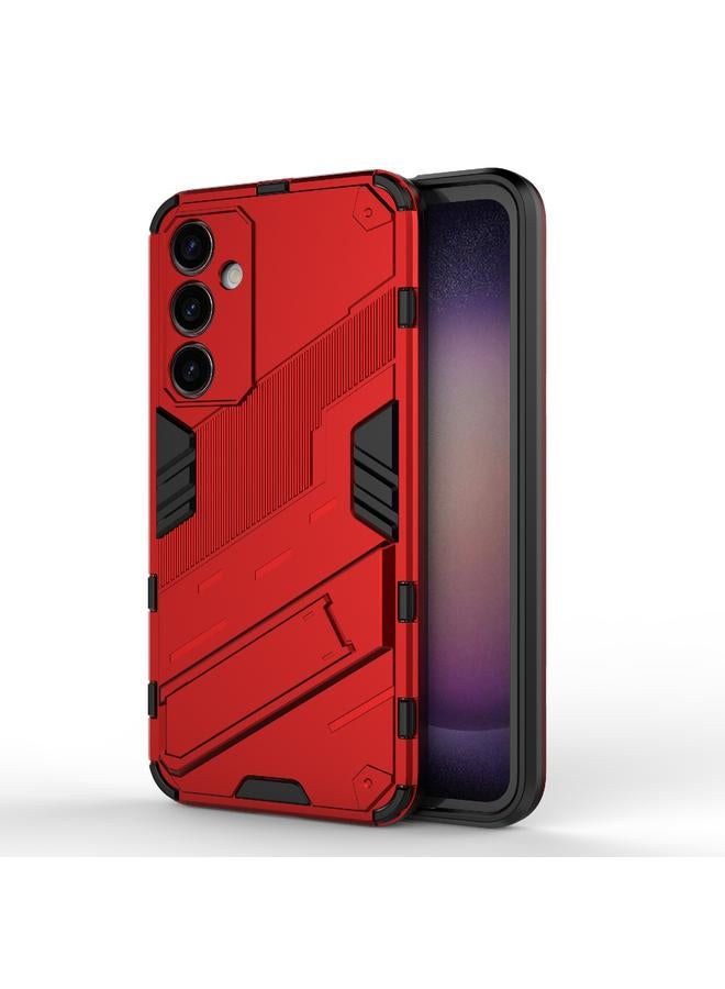 إيروريكس جراب لهاتف Samsung Galaxy S23 FE 5G Punk Armor 2 في 1 PC + جراب هاتف مقاوم للصدمات من مادة TPU مع حامل غير مرئي - Image 1