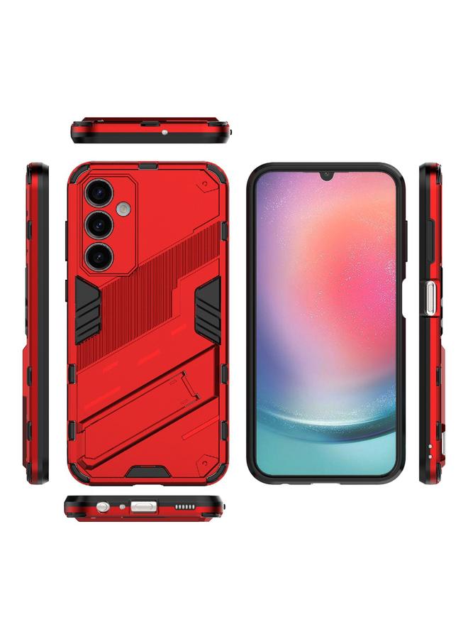 إيروريكس جراب لهاتف Samsung Galaxy S23 FE 5G Punk Armor 2 في 1 PC + جراب هاتف مقاوم للصدمات من مادة TPU مع حامل غير مرئي - Image 2