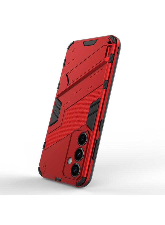 إيروريكس جراب لهاتف Samsung Galaxy S23 FE 5G Punk Armor 2 في 1 PC + جراب هاتف مقاوم للصدمات من مادة TPU مع حامل غير مرئي - Image 4