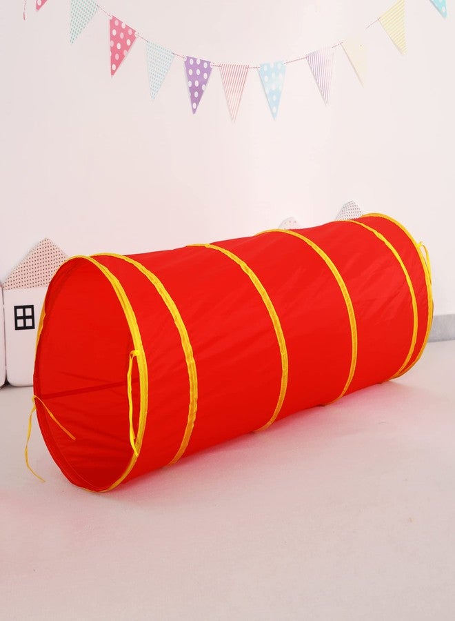 LimitlessFunN 3pc Pop Up Kids Play Tent, Crawl Tunnel, Ball Pit | Includes Carrying Case |, Children Indoor Playhouse for Baby, Toddlers, Boys & Girls, 47" D x 126" W x 34" H - Image 3