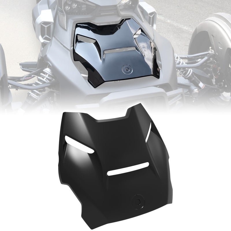 VEISUTOR Epic Hood Panel for Can Am RykerGloss Black Classic Epic Turbo Hood Scoop for CanAm Ryker 600 900 Ryker Rally Edition 20192025 Accessories Replace OEM 219400877
