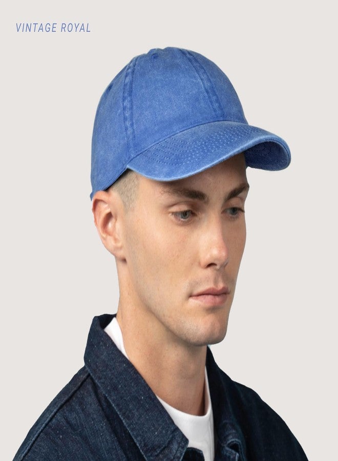 CHOK.LIDS Everyday Vintage Baseball Cap for Men and Women Unisex Adjustable Lightweight Polo Style Curved Brim (Vintage Khaki) - Image 4