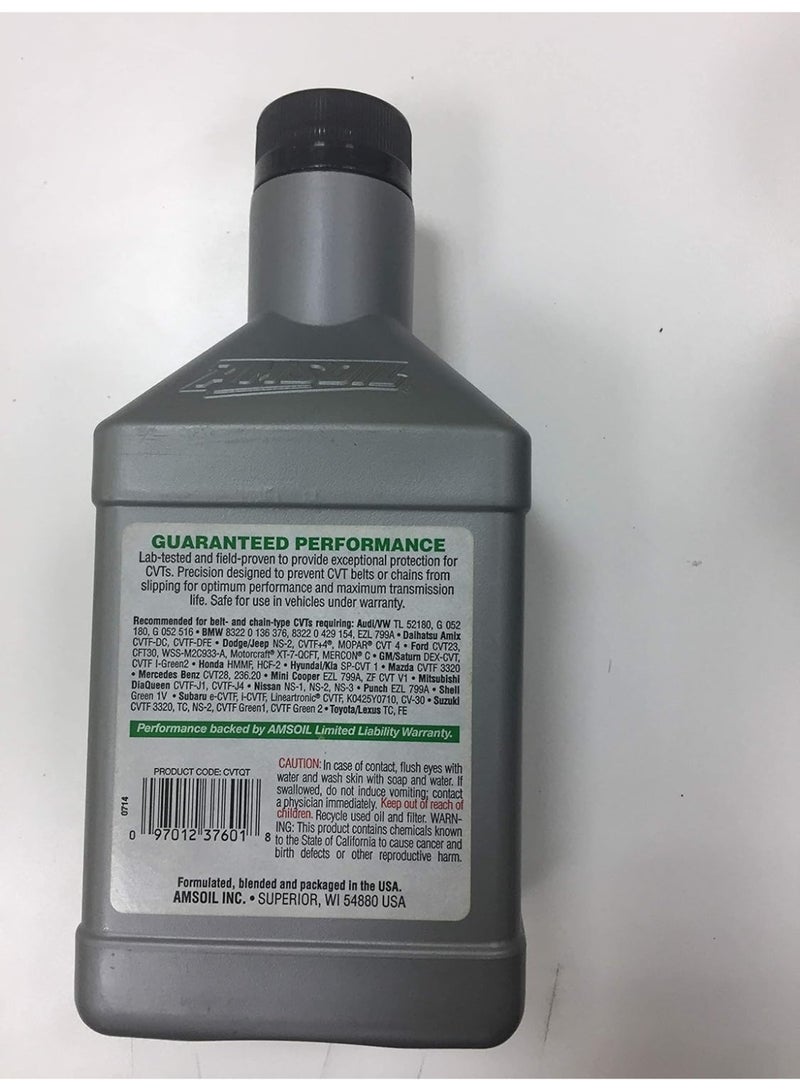 Amsoil CVT  gear oil, 946 ml - Image 2