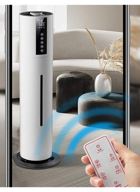 Large Humidifiers for Bedroom 7.5L Ultrasonic Cool Mist Top Fill Humidifier with 3 Mist Speed and Remote Control Air Humidifier for Large Room (D)