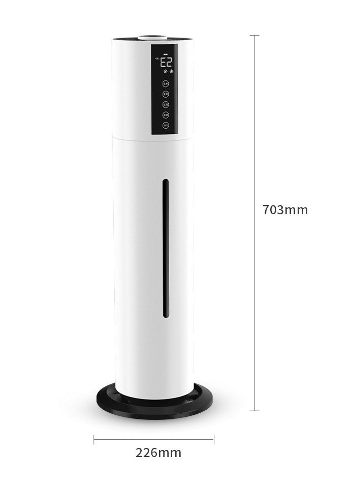TAPIT - Large Humidifiers for Bedroom 7.5L Ultrasonic Cool Mist Top Fill Humidifier with 3 Mist Speed and Remote Control Air Humidifier for Large Room (D) - Image 1