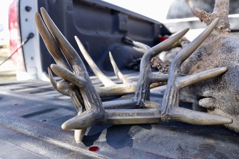 FlexTone Hunting Realistic Buck Sounds Battle Bones Whitetail Rattling Deer Antlers Calling System - Image 5