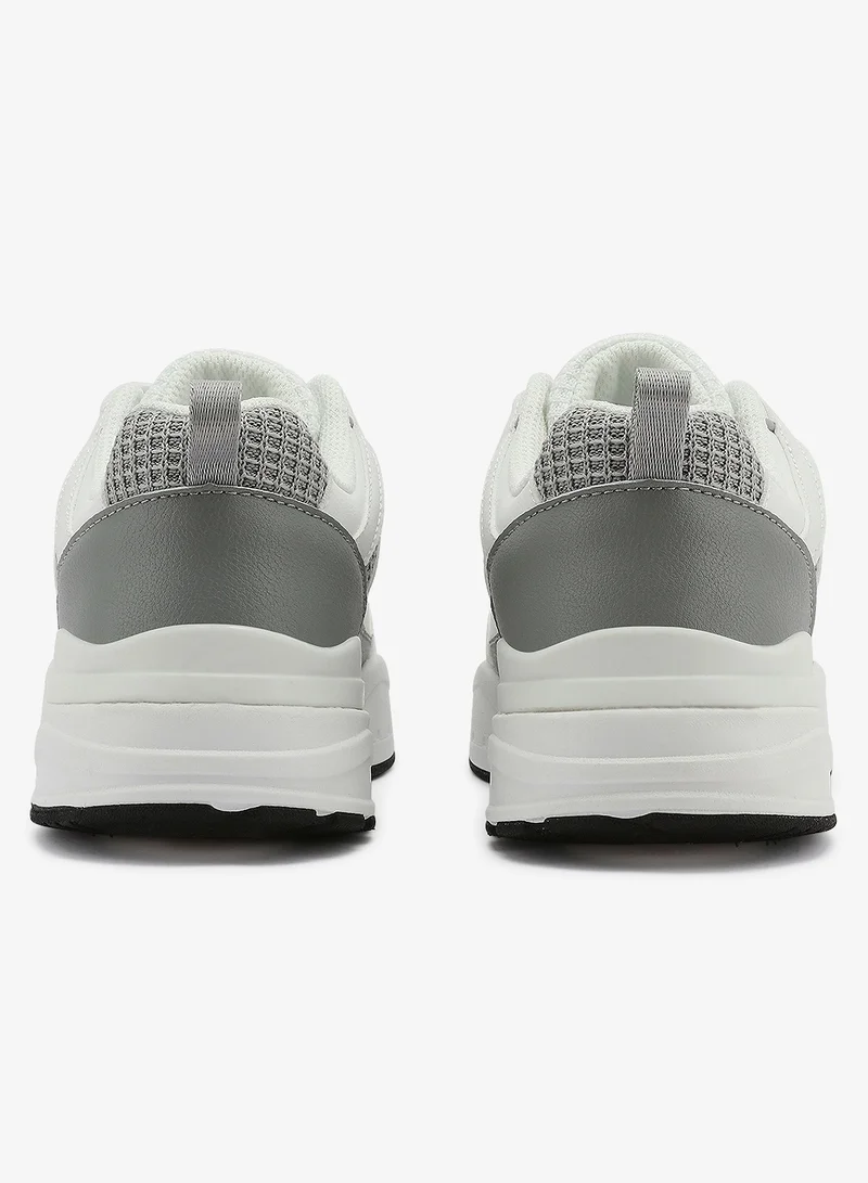 U.S. Polo Assn. white Women's  White Low-Top Sneakers - Sleek Style and Comfort Cushioned Sole for Everyday Style Shoes for Women | Best Price UAE