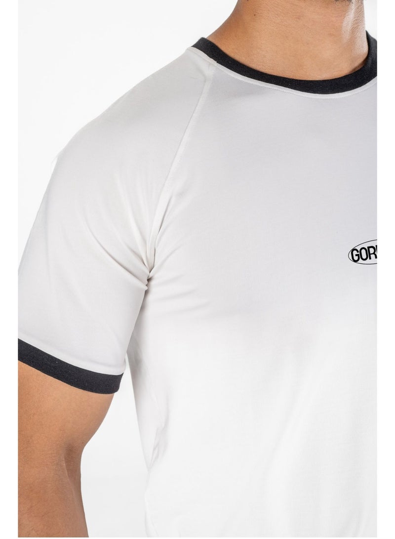 Gorilla retro-ringer-white - Image 2