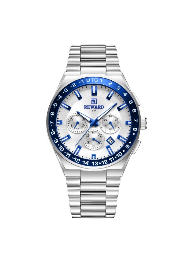 REWARD CHRONOGRAPH SPECIAL ELEGANT BLUE RD813150BL FOR MEN - Image 1